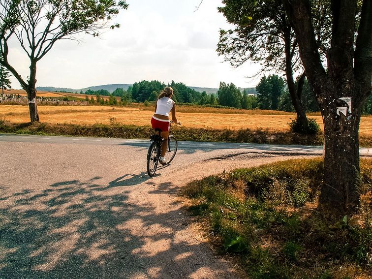 Sur les routes du Livradois-Forez, en bicyclette