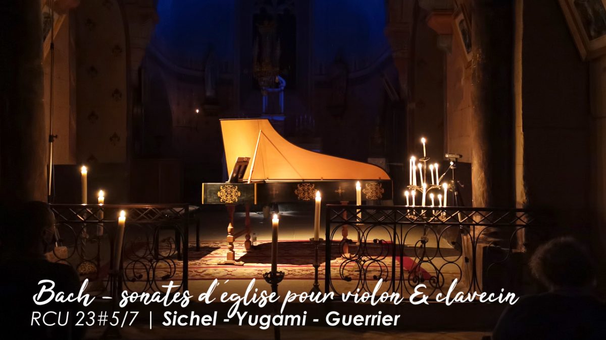 Bach – sonates d’église