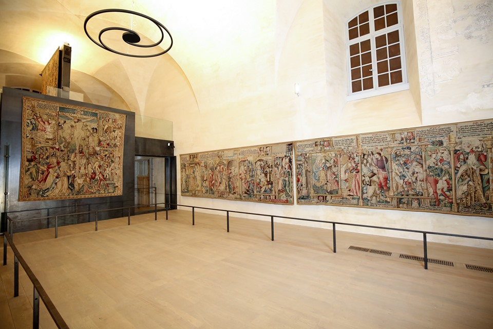 EVE_Parcours muséographique de l’abbaye de La Chaise-Dieu_espace des tapisseries