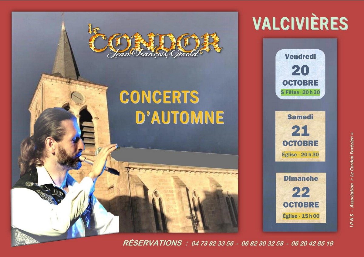 Le Condor – Concert d’automne
