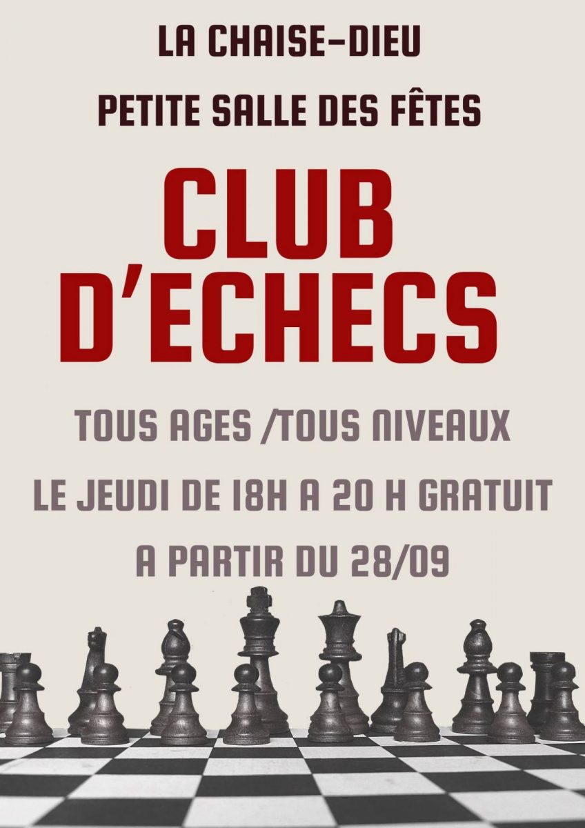 EVE-Club échecs-affiche